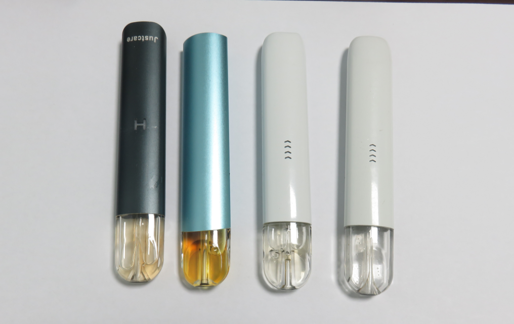 公安机关现场缴获的含有依托咪酯的电子烟